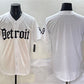Detroit Tigers Blank White 'Motor Gothic Edition' Vapor Premier Limited Stitched Baseball Jersey