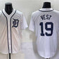 Detroit Tigers #19 Will Vest White Cool Base Stitched Baseball Jersey