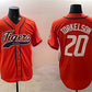 Detroit Tigers #20 Spencer Torkelson Orange With Patch Cool Base Stitched Baseball Jersey