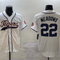 Detroit Tigers #22 Parker Meadows White With Patch Cool Base Stitched Baseball Jersey