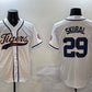 Detroit Tigers #29 Tarik Skubal White With Patch Cool Base Stitched Baseball Jersey