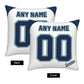 Custom Seattle Mariners Pillow Decorative Throw Pillow Case - Print Personalized Football Team Fans Name & Number Birthday Gift Football Pillows