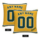Custom Oakland Athletics Pillow Decorative Throw Pillow Case - Print Personalized Football Team Fans Name & Number Birthday Gift Football Pillows