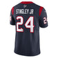 H.Texans #24 Derek Stingley Jr. Navy Vapor F.U.S.E. Limited American Football Jersey