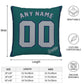 Custom Seattle Mariners Pillow Decorative Throw Pillow Case - Print Personalized Football Team Fans Name & Number Birthday Gift Football Pillows