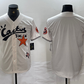 Houston Astros Blank Cream Cactus Jack Cool Base Jersey Baseball Jerseys