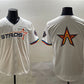 Houston Astros Team Big Logo White 2025 City Connect Limited Stitched Baseball Jerseys