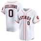 Houston Astros #0 Luis Guillorme White 2025 Home Limited Stitched Baseball Jersey