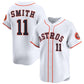 Houston Astros #11 Cam Smith White 2025 Home Limited Stitched Baseball Jersey