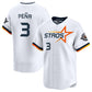 Houston Astros #3 Jeremy Pena White 2025 City Connect Limited Stitched Baseball Jersey