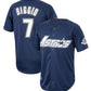 Houston Astros #7 Craig Biggio Navy 1994 Stitched Baseball Jersey
