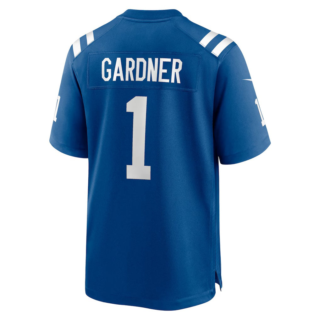 IN.Colts #1 Ahmad Sauce Gardner Royal Team Game Stitched American Football Jerseys
