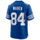 IN.Colts #84 Tyler Warren Royal Alternate Game Stitched American Football Jerseys