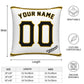 Custom Pittsburgh Pirates Pillow Decorative Throw Pillow Case - Print Personalized Football Team Fans Name & Number Birthday Gift Football Pillows
