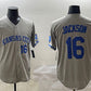 Kansas City Royals #16 Bo Jackson Gray 2024 Away Limited Stitched Baseball Jersey