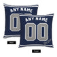 Custom New York Yankees Pillow Decorative Throw Pillow Case - Print Personalized Football Team Fans Name & Number Birthday Gift Football Pillows