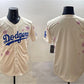 Los Angeles Dodgers Blank Cream 2025 Tokyo Series Limited Stitched Baseball Jersey