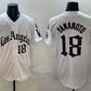 Los Angeles Dodgers #18 Yoshinobu Yamamoto White Mexico 2025 LA Gothic Style With Fernando Patch Vapor Premier Limited Stitched Baseball Jersey