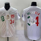 Los Angeles Dodgers #34 Fernando Valenzuela White Mexico Special Vin Scully Patch Stitched Baseball Jersey