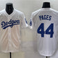 Los Angeles Dodgers #44 Andy Pages White Cool Base Stitched Baseball Jersey