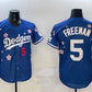 Los Angeles Dodgers #5 Freddie Freeman Royal 2025 Tokyo Series Limited Stitched Baseball Jersey