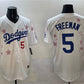 Los Angeles Dodgers #5 Freddie Freeman White 2025 Tokyo Series Limited Stitched Baseball Jersey