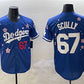 Los Angeles Dodgers #67 Vin Scully Royal 2025 Tokyo Series Limited Stitched Baseball Jersey