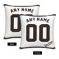 Custom San Diego Padres Pillow Decorative Throw Pillow Case - Print Personalized Football Team Fans Name & Number Birthday Gift Football Pillows