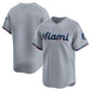 Miami Marlins Road Limited Jersey – Gray Stitched Baseball Jersey