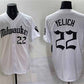 Milwaukee Brewers #22 Christian Yelich White 'Gothic 414 Shadows Edition' Vapor Premier Limited Stitched Baseball Jersey
