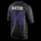 NY.Giants #44 Cam Skattebo Carbon Black Fashion Game Stitched American Football Jerseys