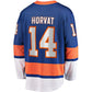 NY.Islanders #14 Bo Horvat Fanatics Home Breakaway Jersey -Blue Stitched American Hockey Jerseys