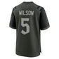 NY.Jets #5 Garrett Wilson 2025 Rivalries Collection Game Jersey - Gotham Green Stitched American Football Jerseys