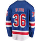 NY.Rangers #36 Anton Blidh Fanatics Home Breakaway Jersey - Blue Stitched American Hockey Jerseys
