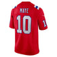 NE.Patriots #10 Drake Maye 2024 Draft First Round Pick Player Game Jersey - Red American Football Jerseys