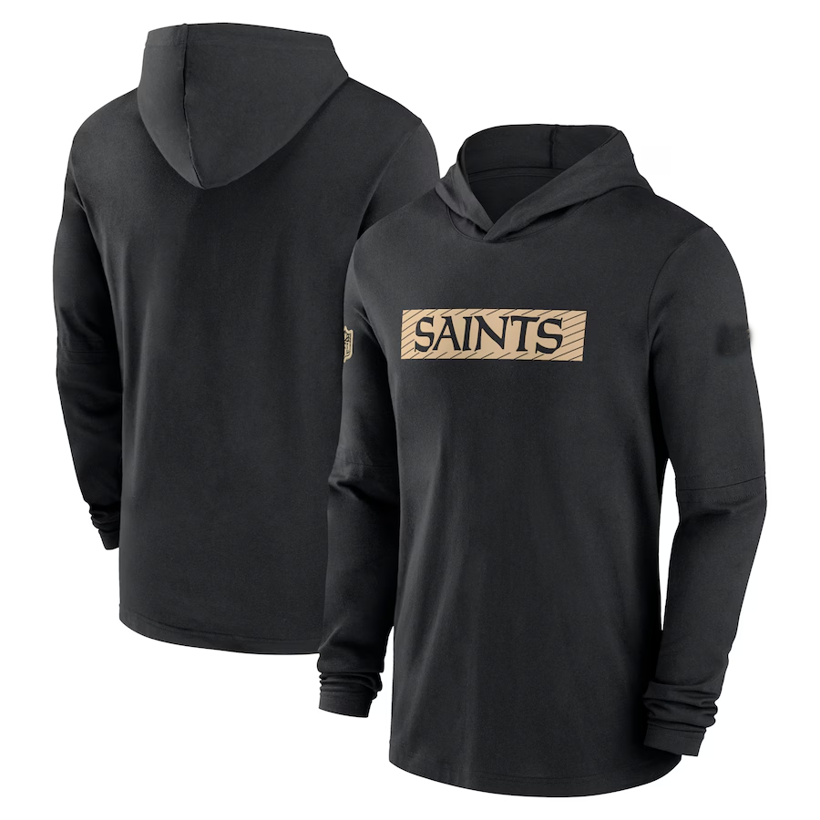 NO.Saints Salute To Service Club Pullover Hoodie Cheap sale Birthday and Christmas gifts Stitched American Football Jerseys