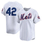 New York Mets 2024 #42 Jackie Robinson Day Home Limited Jersey – White Stitches Baseball Jerseys
