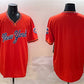 New York Mets Blank Orange 2025 Spring Training Stitched Baseball Jersey