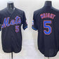 New York Mets #5 David Wright Black Limited Stitched Baseball Jersey