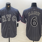 New York Mets #6 Starling Marte Gray 2024 City Connect Cool Base Stitched Baseball Jersey