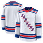 NY.Rangers Fanatics Away Premium Jersey - White Stitched American Hockey Jerseys