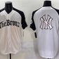 New York Yankees Team Big Logo White Black 'Gothic Legacy Edition' Vapor Premier Limited Stitched Baseball Jerseys
