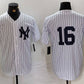 New York Yankees #16 Whitey Ford White Cool Base Baseball Jersey