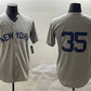 New York Yankees #35 Cody Bellinger Gray Cool Base Stitched Baseball Jersey