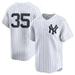 New York Yankees #35 Cody Bellinger White 2024 Home Limited Stitched Baseball Jersey