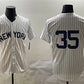 New York Yankees #35 Cody Bellinger White Cool Base Stitched Baseball Jersey