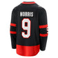 O.Senators #9 Josh Norris Fanatics Home Breakaway Jersey - Black Stitched American Hockey Jerseys
