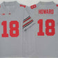 O.State Buckeyes #18 Will Howard Gray 2025 F.U.S.E. Limited Stitched American College Jerseys
