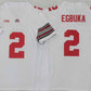 O.State Buckeyes #2 Emeka Egbuka White 2025 F.U.S.E. Limited Stitched American College Jerseys