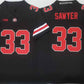 O.State Buckeyes #33 Jack Sawyer Black 2025 F.U.S.E. Limited Stitched American College Jerseys